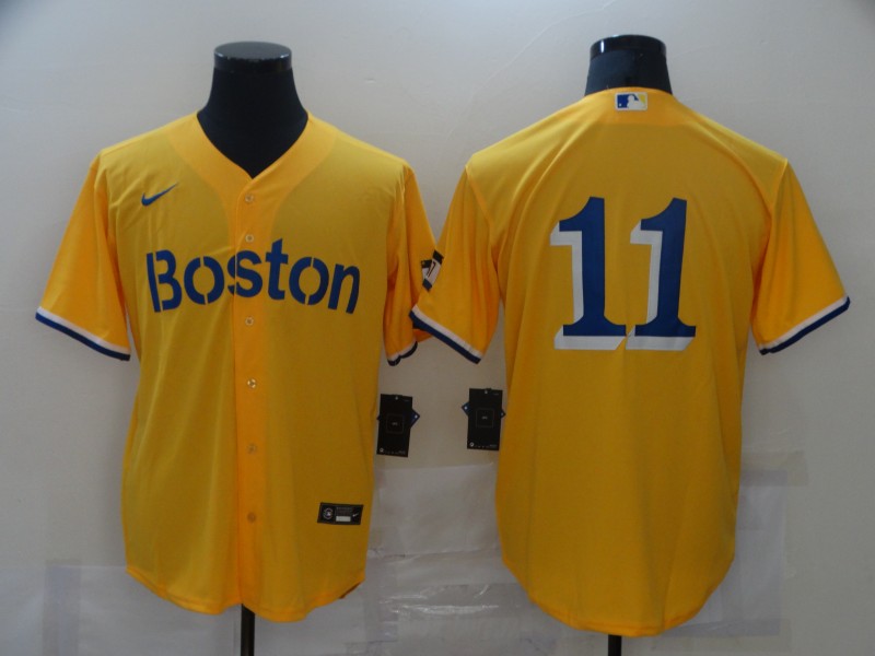 Red Sox 11 Rafael Devers Gold Nike 2021 City Connect Replica Player Cool Base Jersey,We sell and wholesale Red Sox 11 Rafael Devers Gold Nike 2021 City Connect Replica Player Cool Base Jersey on line form chian!